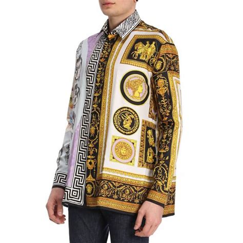 versace camicia cornici|Camicie da uomo Versace .